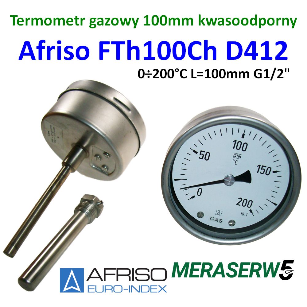 Screenplay Amplify Fitness gazowe przemysłowe : Termometr gazowy Afriso 0+200°C