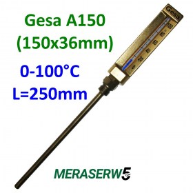 Gesa A150 0-100 R250mm