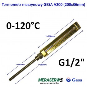 Gesa A200 0-120 R160mm