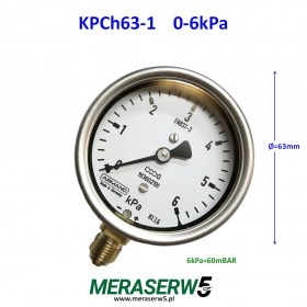 KPCh63-1  0-6kPa