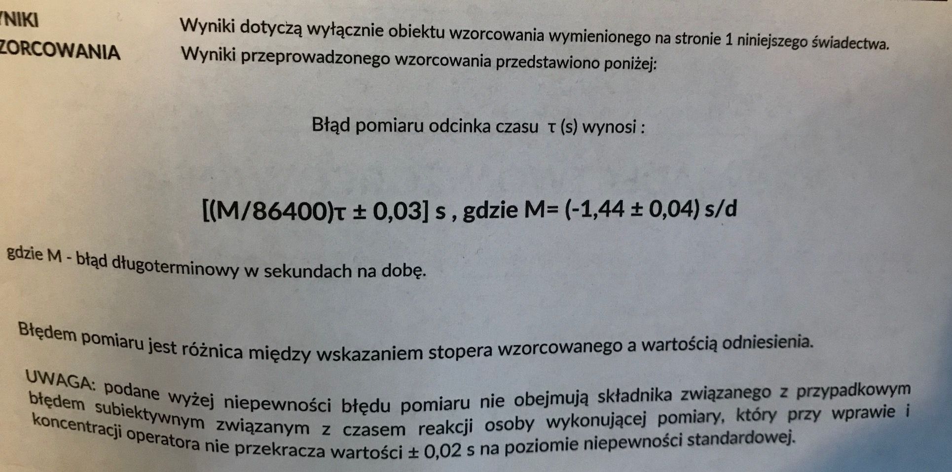 Stoper wyniki1