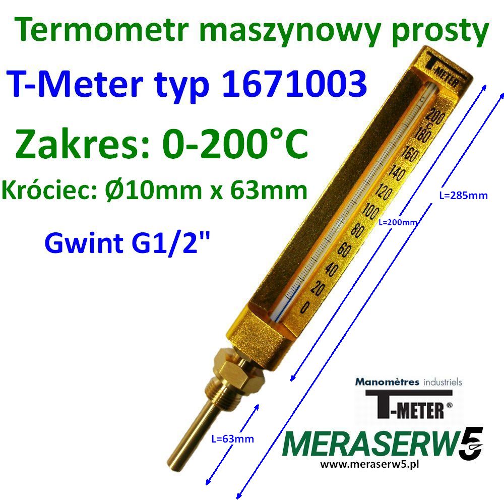 1671003 T meter 0 200