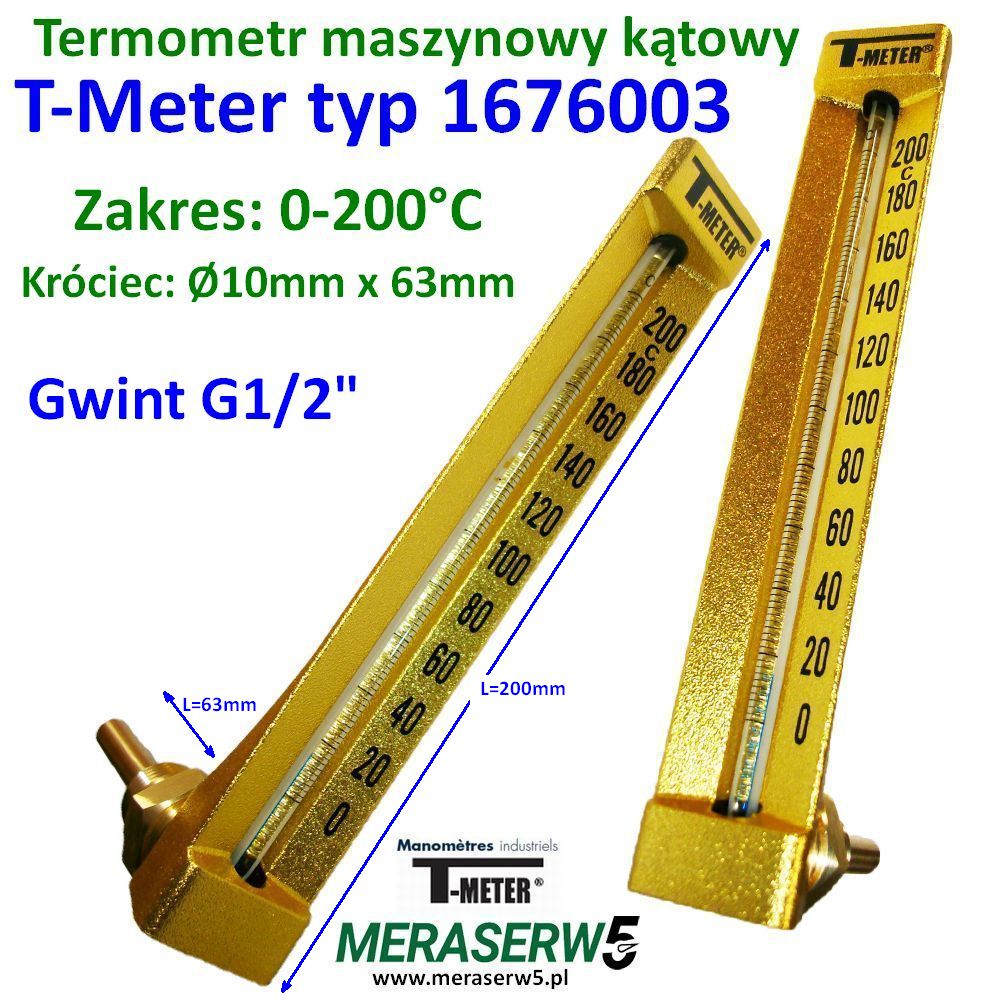 1676003 T meter 0 200