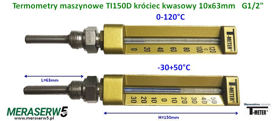 TI150D kwasowy 63mm down