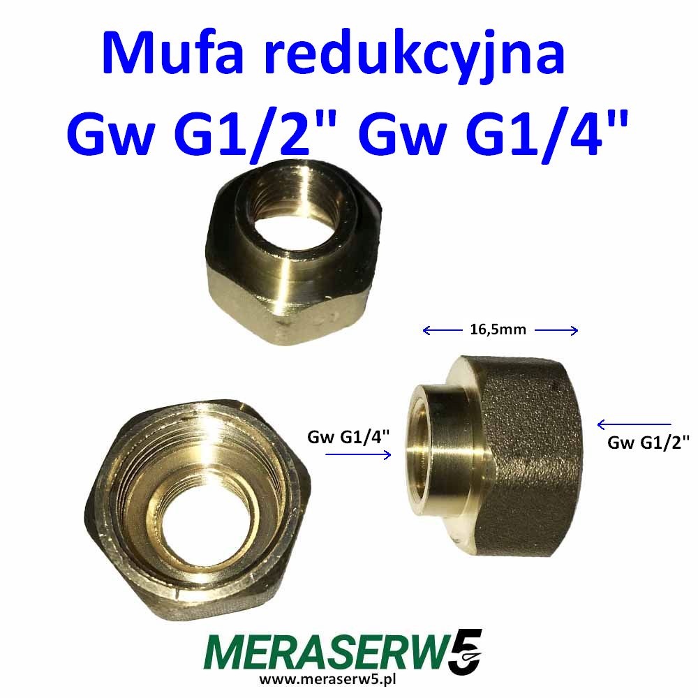 redukcja 14 12 mufa