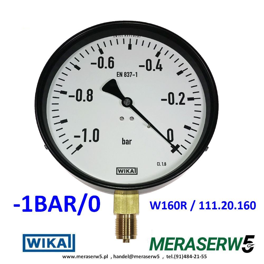 111.20.160 1BAR 0 WIKA