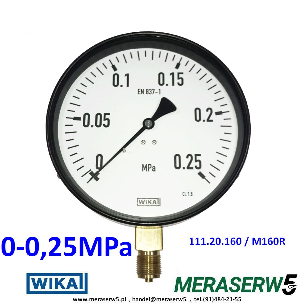 111.20.160 025MPa WIKA