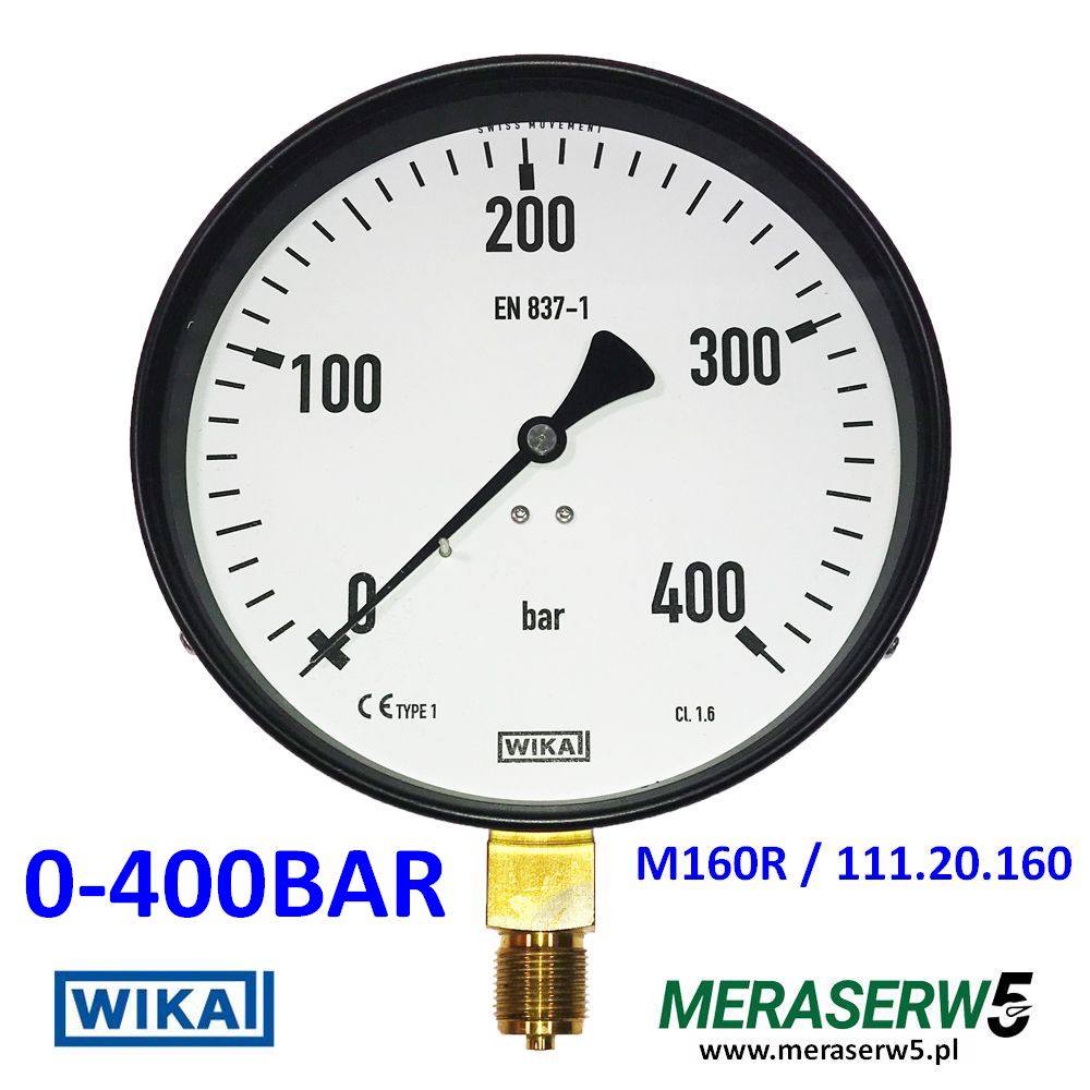 111.20.160 400BAR WIKA