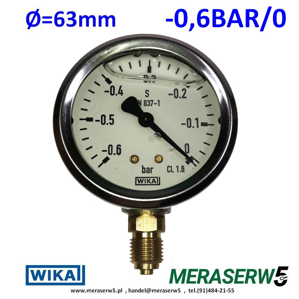 213.53.063R 06 0BAR WIKA
