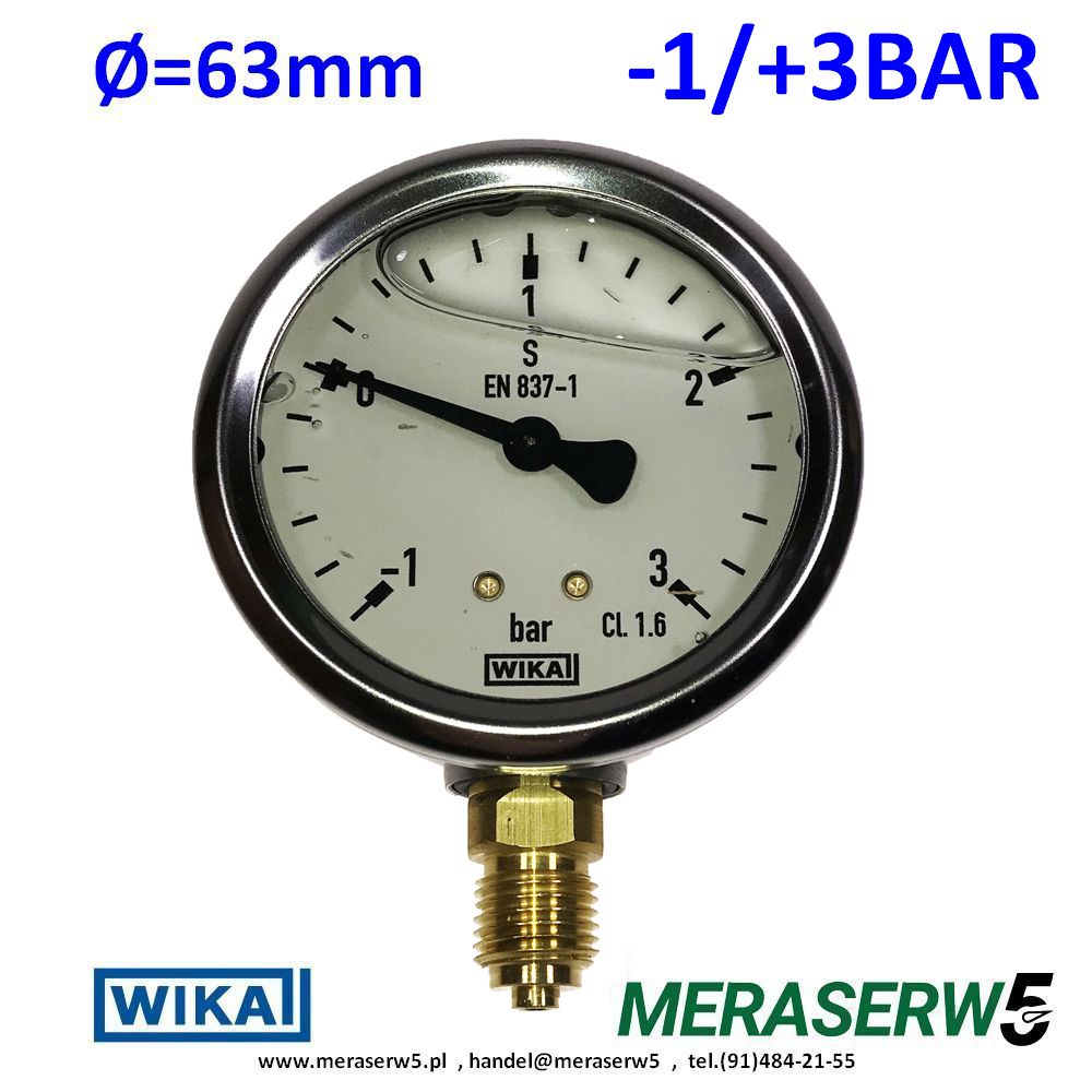 213.53.063R 1 3BAR WIKA