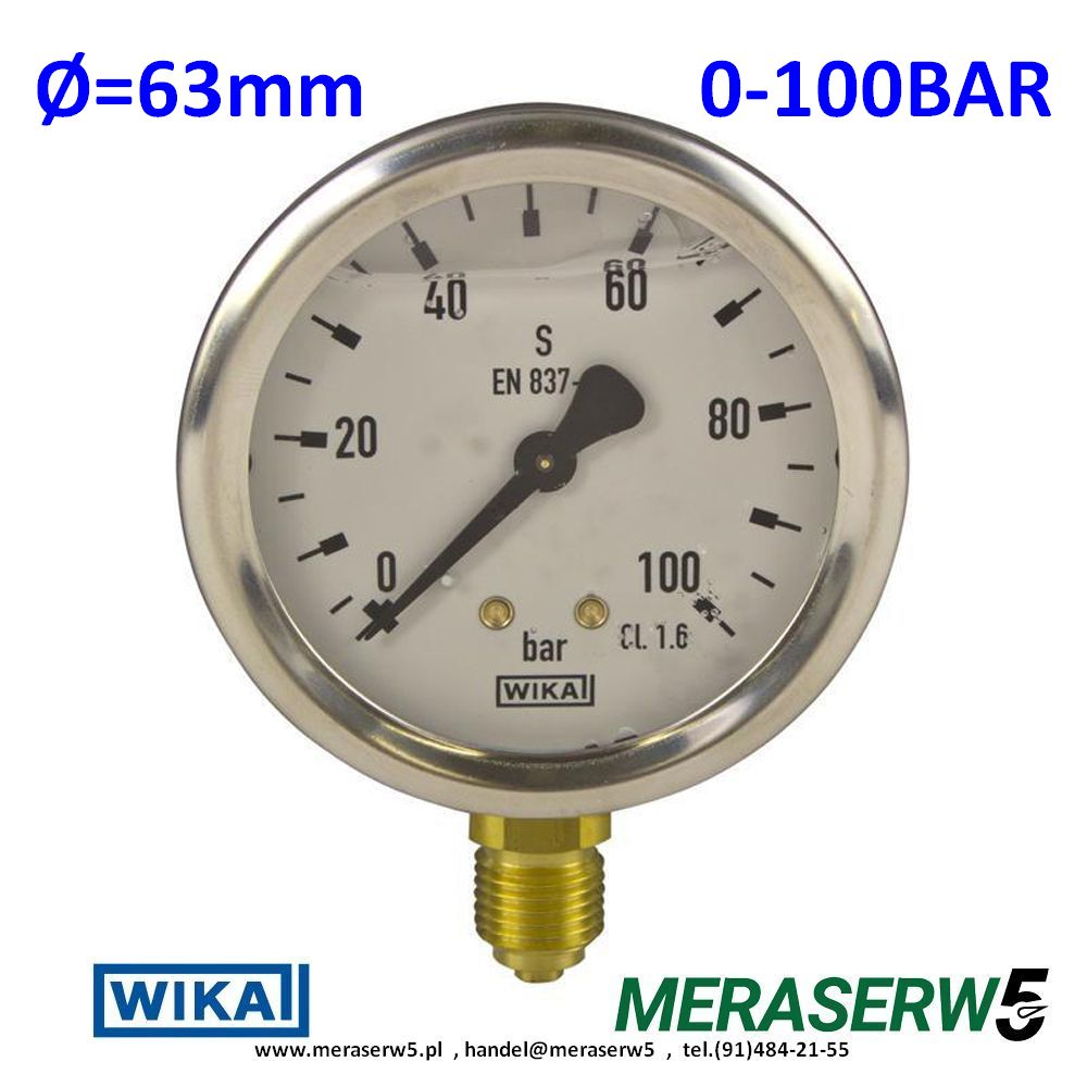 213.53.063R 100BAR WIKA