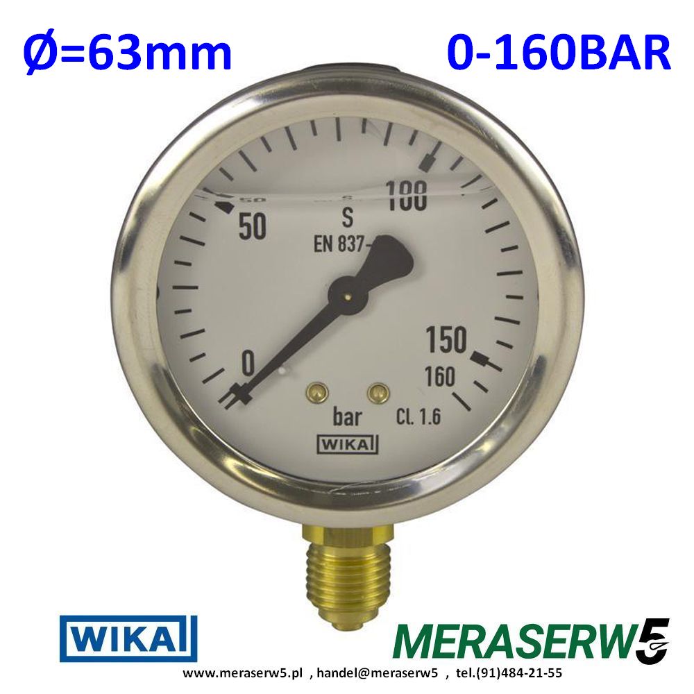 213.53.063R 160BAR WIKA