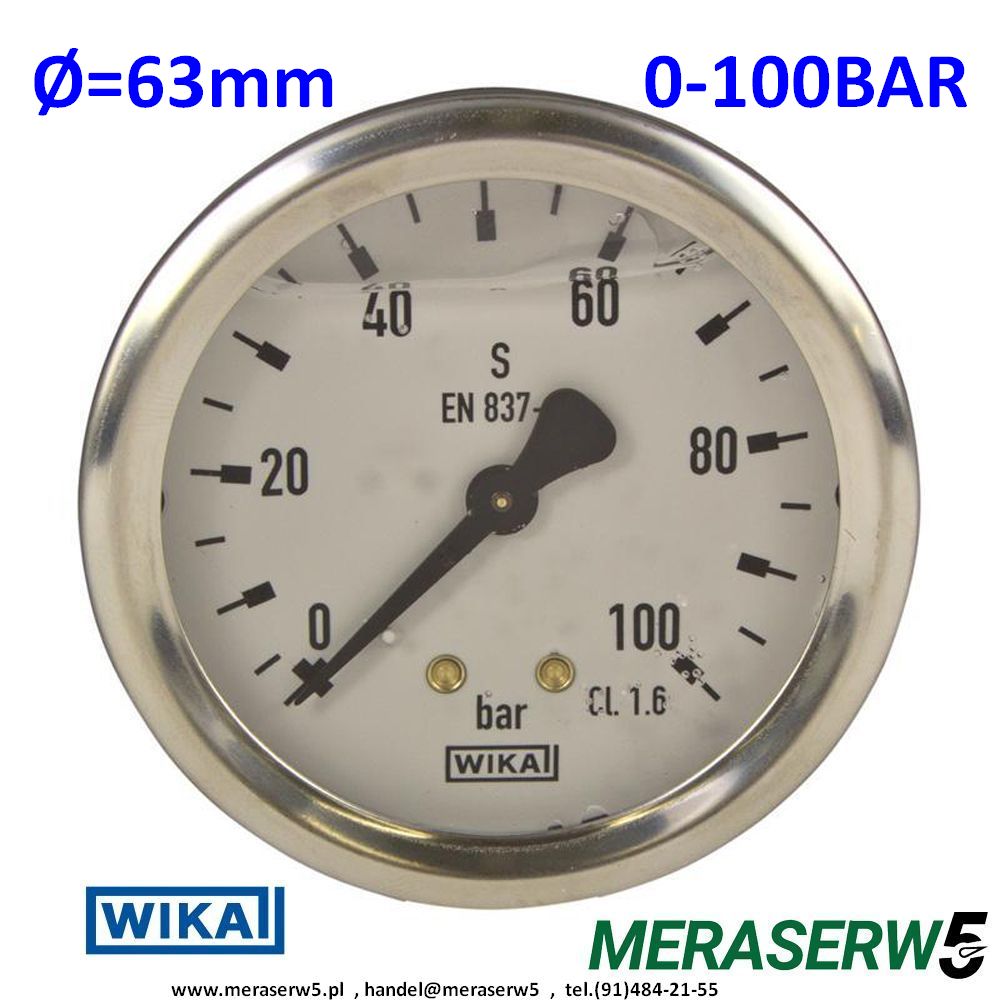213.53.063T 100BAR WIKA
