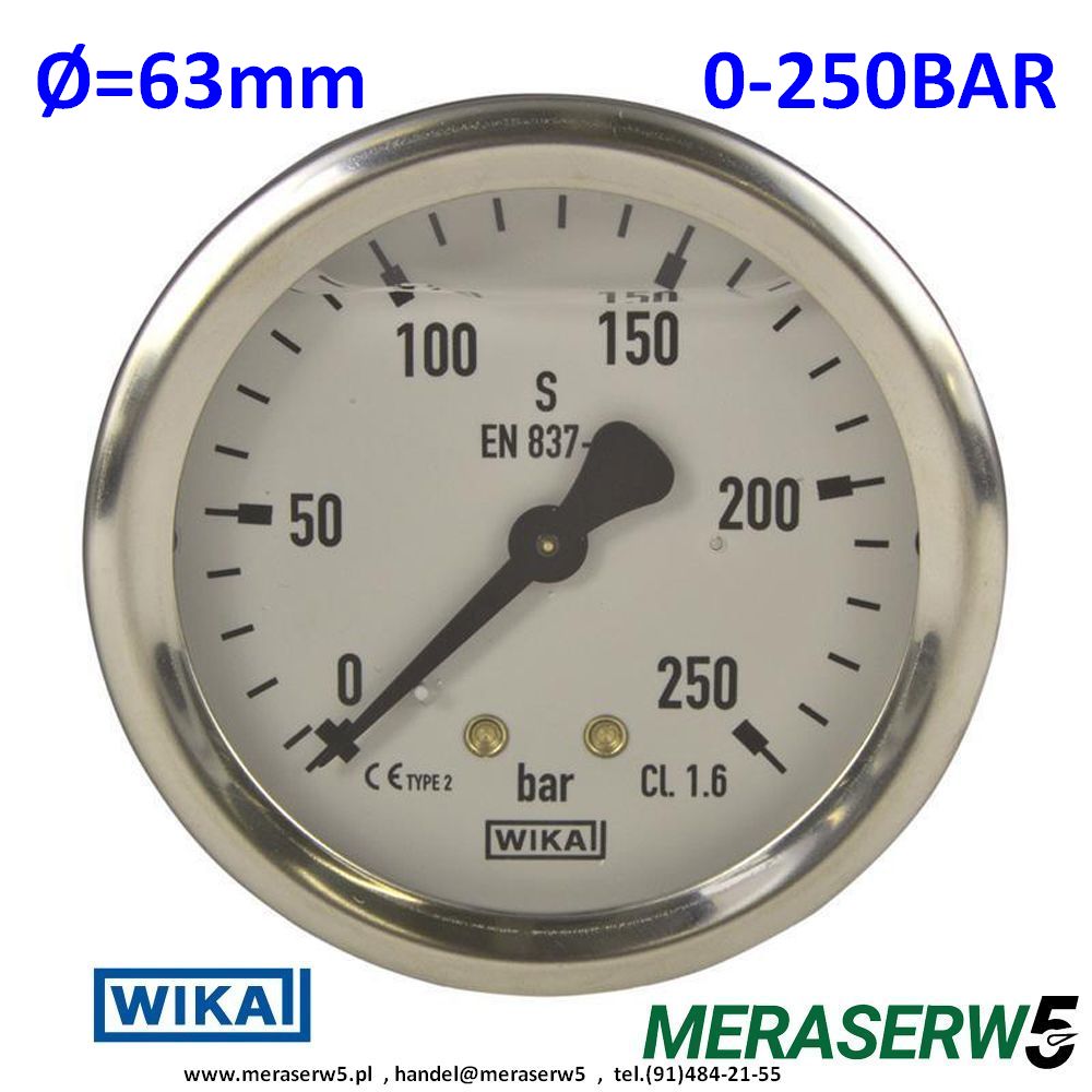 213.53.063T 250BAR WIKA