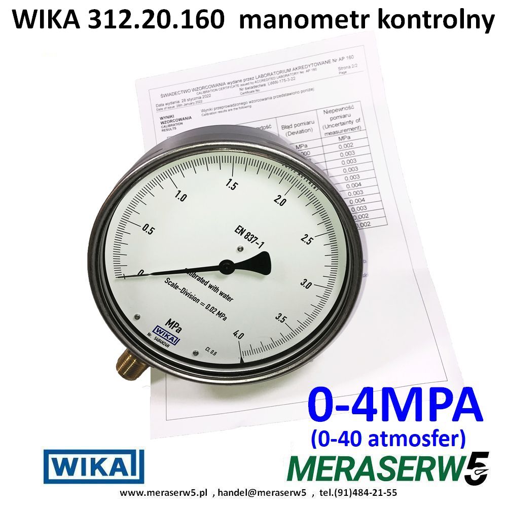 312.20.160 4MPa PCA2