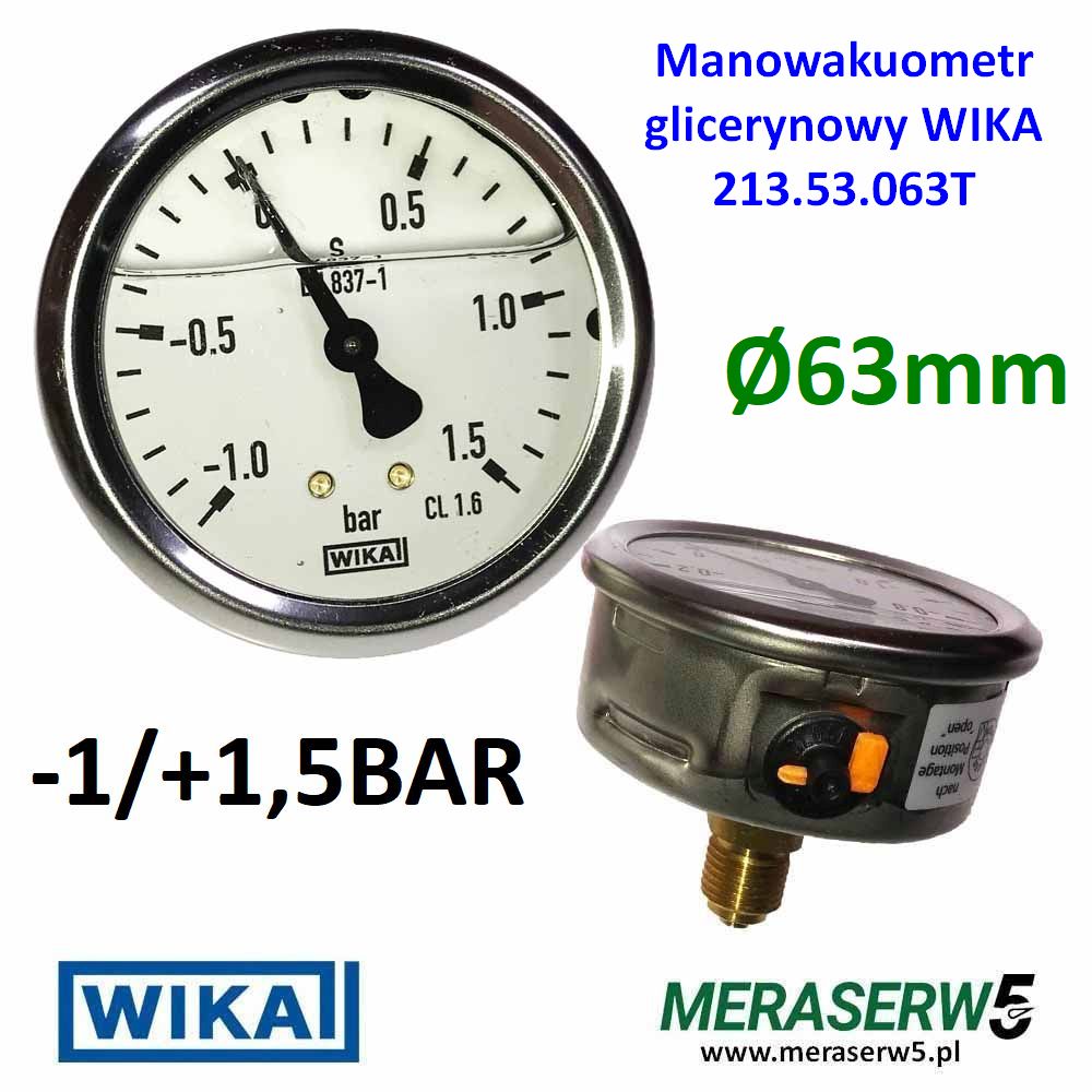 M63TG 1 1 5BAR WIKA