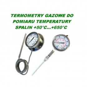 Termometry bimetaliczne standardowe