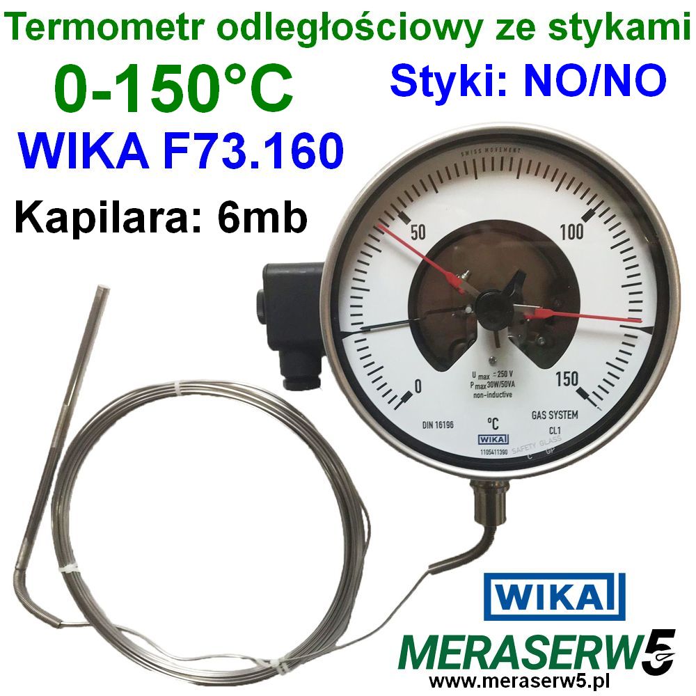 Pedagogy Dean Word gazowe przemysłowe : WIKA TGS73.160 (F73.160) Termometr kontaktowy 0+150°C