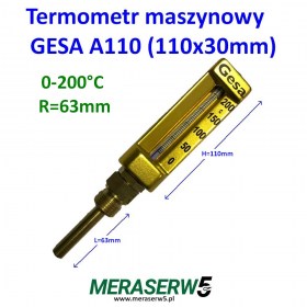 Gesa A110 0-200 R63mm