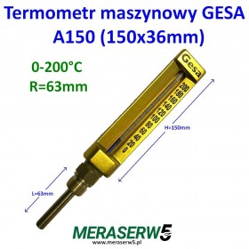logo Gesa A150 0-200 R63mm